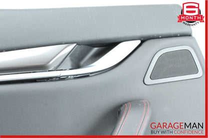 14-17 Maserati Ghibli S Rear Left Side Interior Door Panel OEM