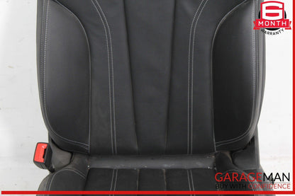 17-24 Audi A4 Front Left Driver Side Seat Cushion Cover Black OEM