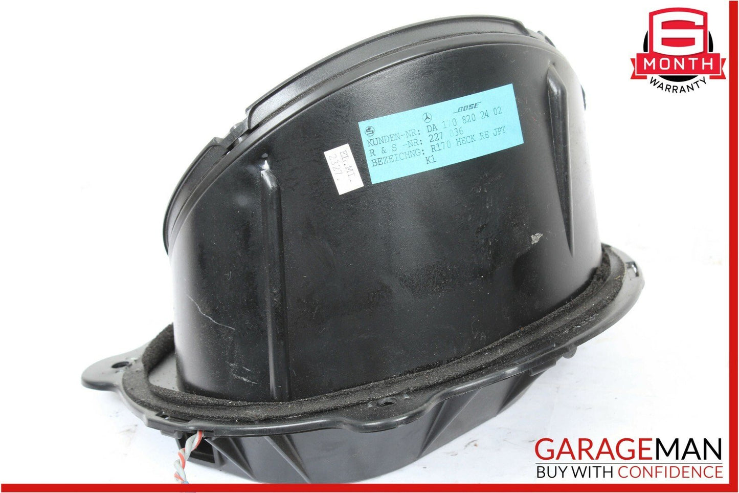 97-04 Mercedes R170 SLK230 SLK320 Rear Right & Left Side Door Sound Speakers Set