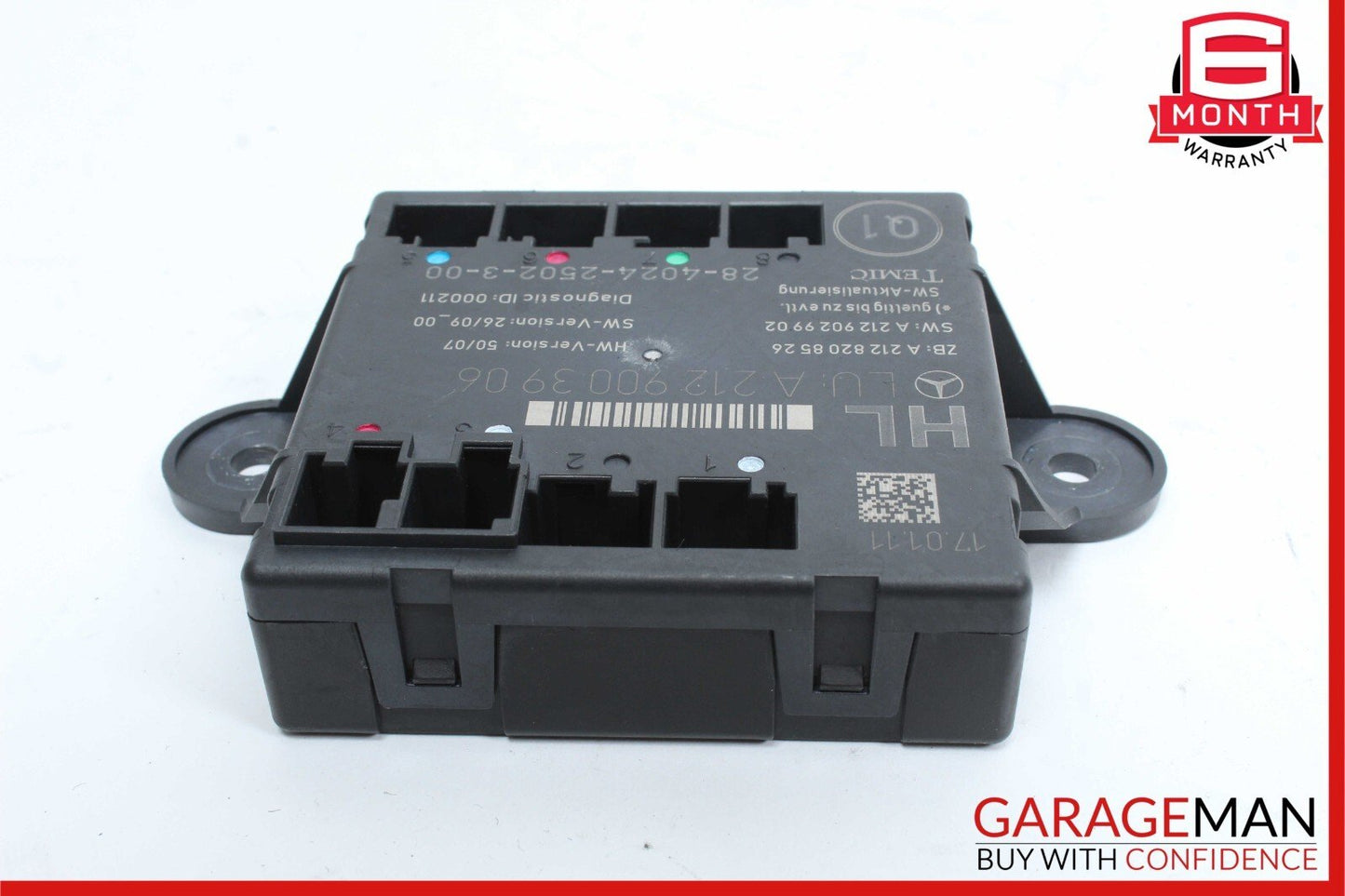 08-18 Mercedes-Benz E350 W212 Rear Left Door Control Module 2129003906 Genuine