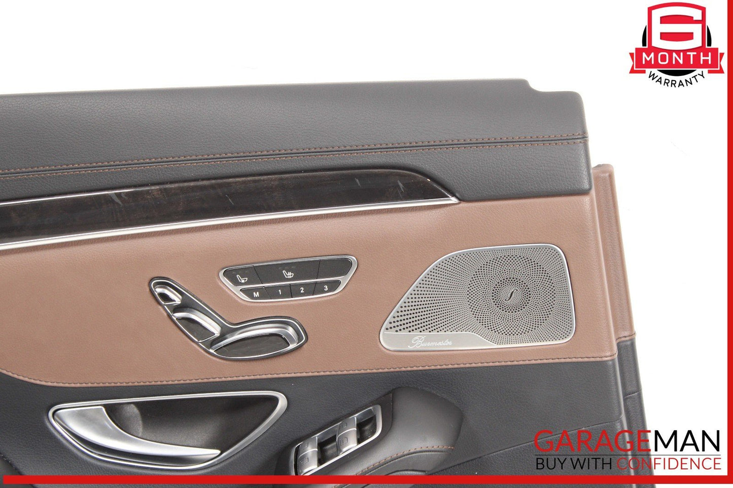 14-20 Mercedes W222 S550 S450 S600 Rear Left Driver Side Door Panel OEM