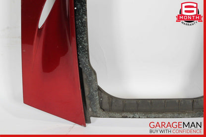 15-17 McLaren 650S Rear Trunk Lid Hatch Window Trim Panel Cover Red OEM