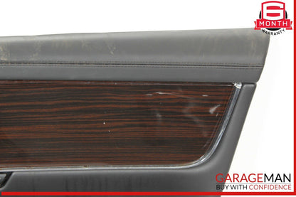10-19 Jaguar XJ Front Right Passenger Side Door Panel Cover Black OEM