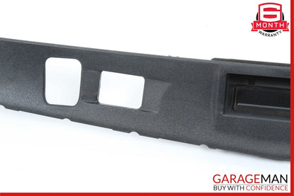 10-13 Mercedes W212 E350 E400 E550 E63 Sedan Trunk Lid Tailgate Handle Trim