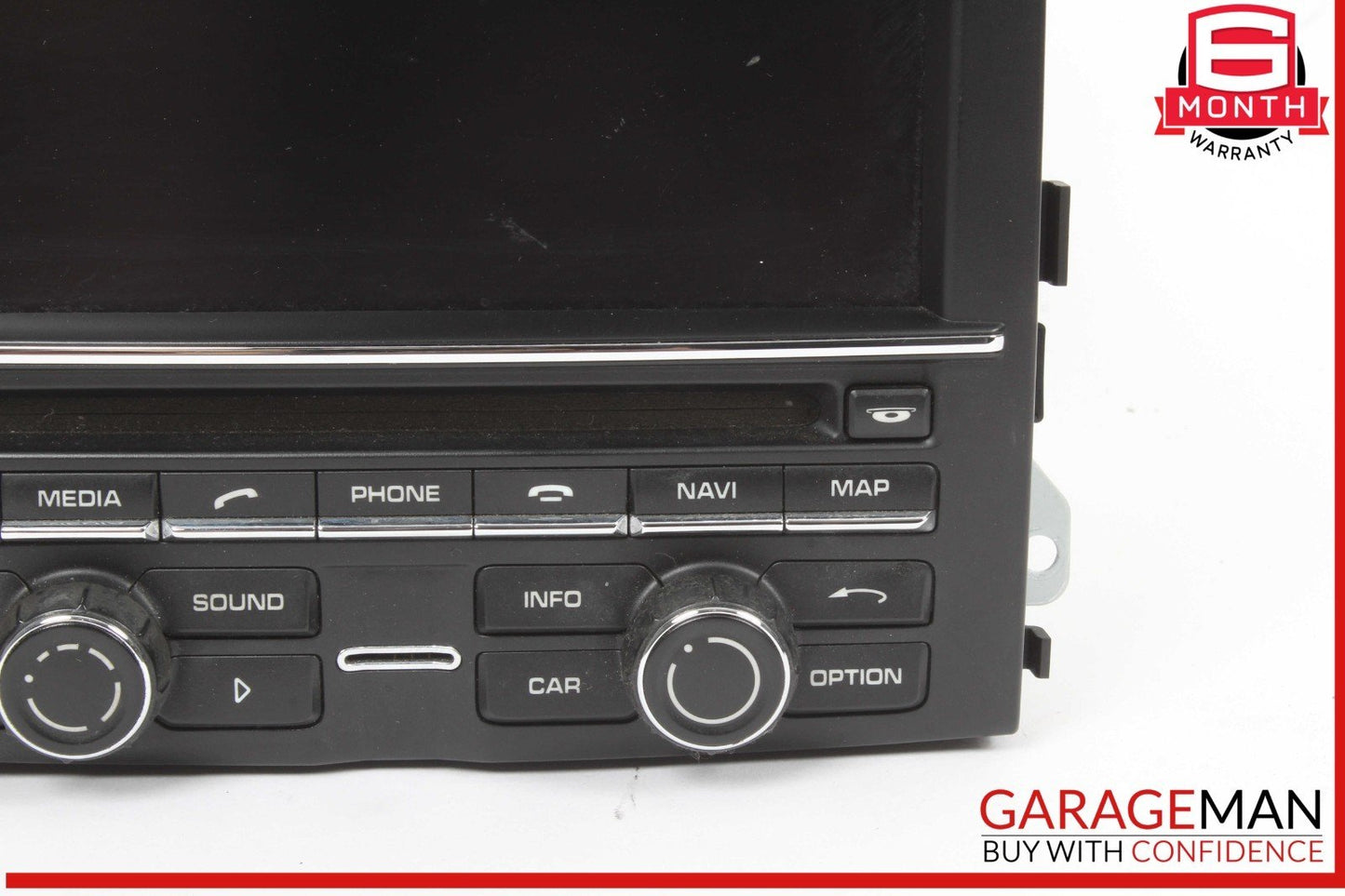 11-14 Porsche Cayenne 958 Navigation GPS Radio CD Player Display Assembly OEM