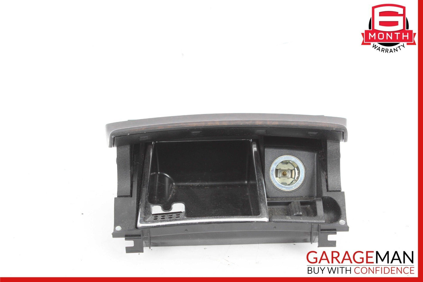 03-11 Mercedes W219 CLS63 AMG E350 Center Ashtray Ash Tray Storage Wood OEM