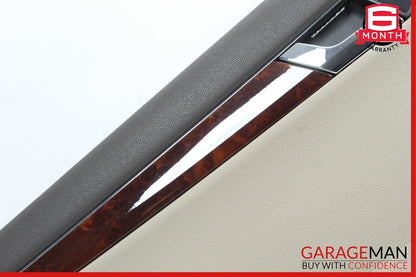 08-11 Mercedes W204 C280 Rear Left Driver Side Interior Door Panel Beige OEM
