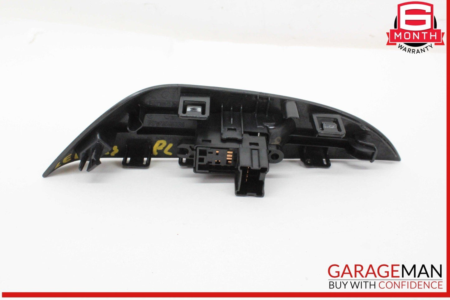 18-24 Nissan Leaf Rear Left Driver Side Window Control Switch w/ Trim OEM