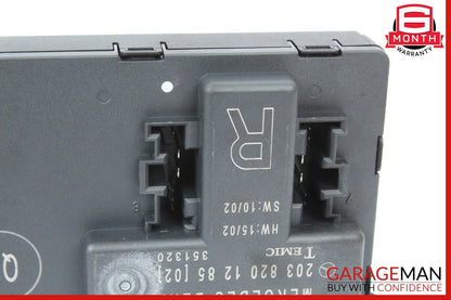 01-07 Mercedes W203 C230 C320 Front Right Side Door Control Module Unit