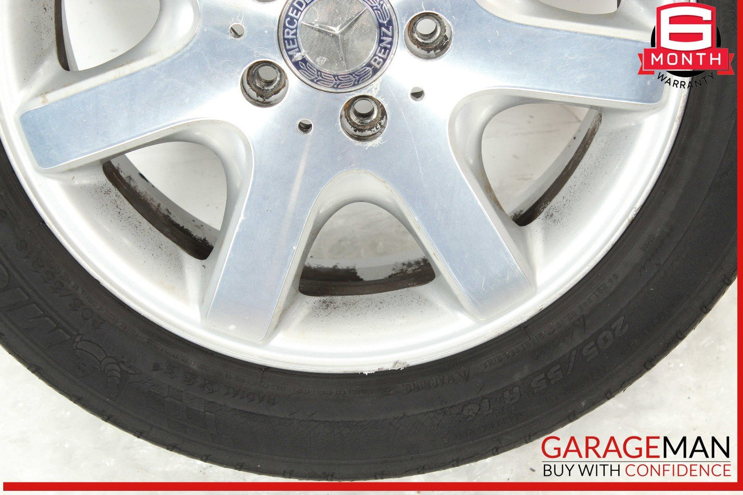 97-04 Mercedes R170 SLK230 SLK320 Rear Wheel Tire Rim 7Jx17H2 ET37 OEM