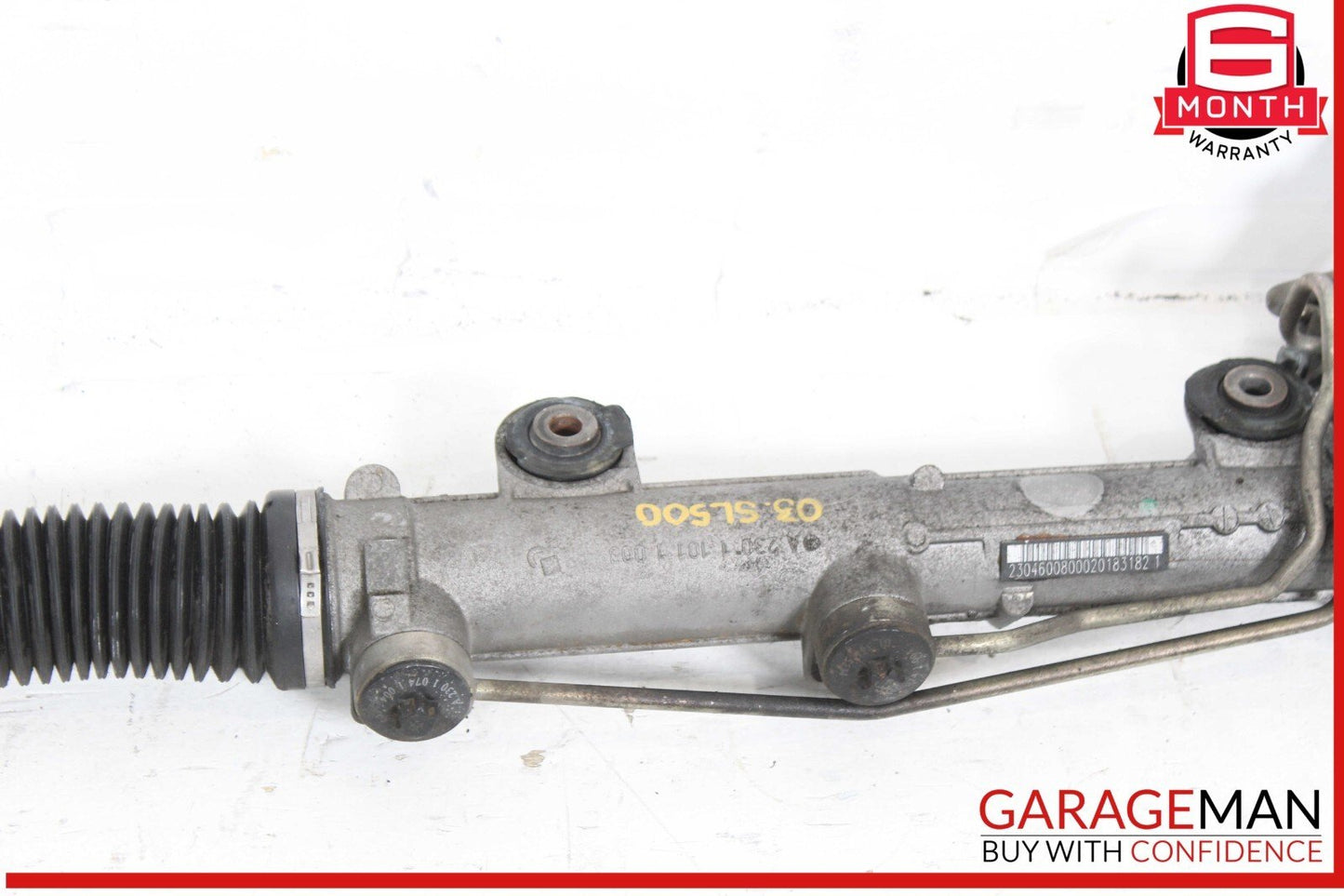 03-06 Mercedes R230 SL500 SL55 AMG Power Steering Rack And Pinion 2304600800 OEM