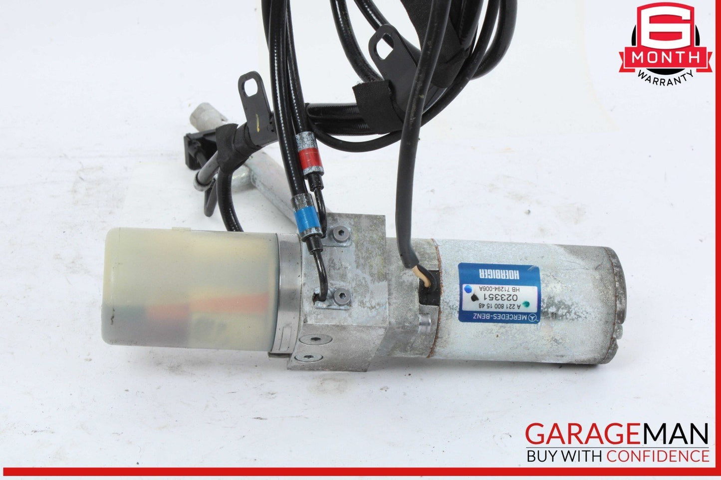 07-13 Mercedes W221 S550 S600 Trunk Lid Locking Hydraulic Pull Down Pump OEM