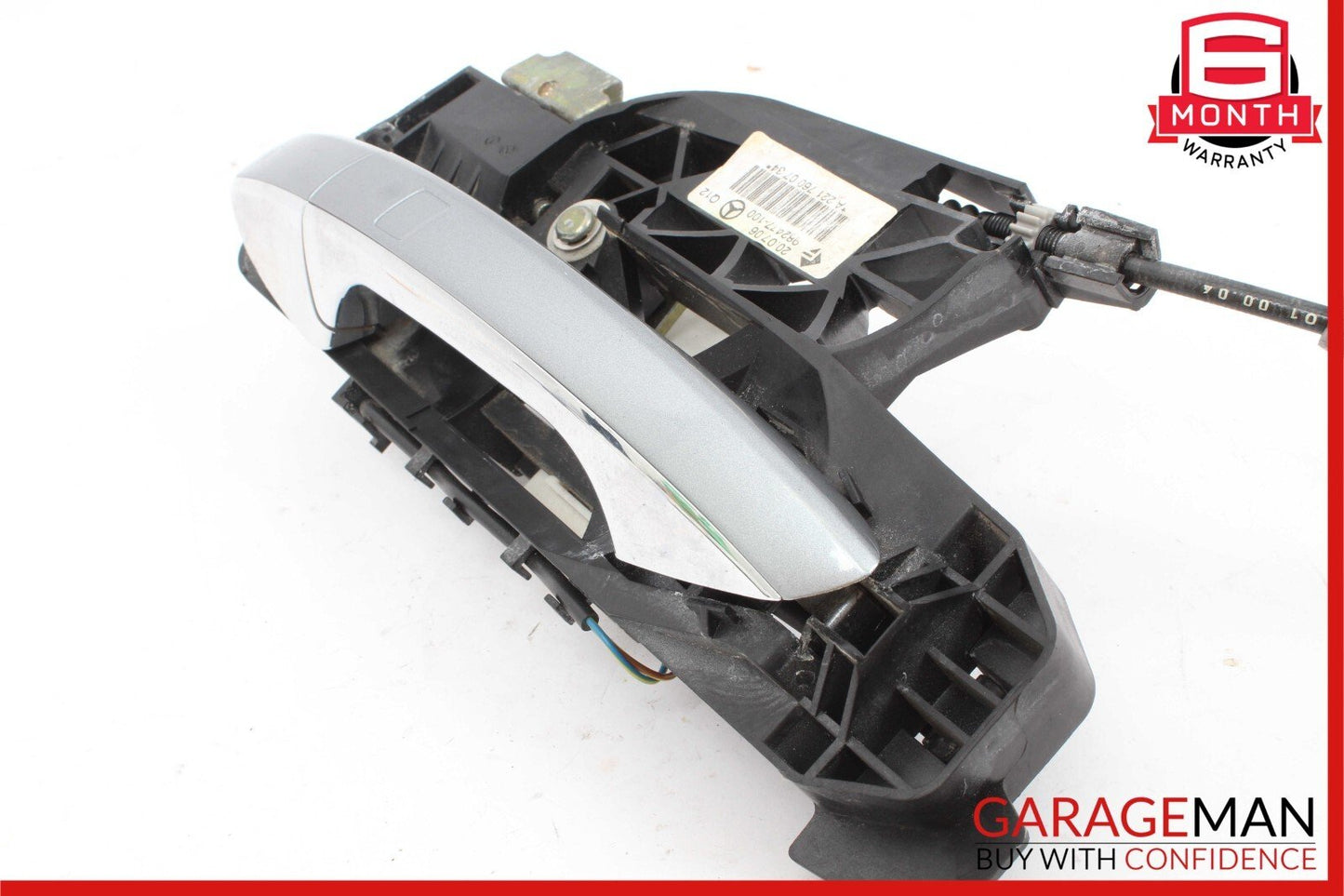 07-13 Mercedes W221 S550 S400 S350 Rear Left Exterior Door Handle Keyless Go OEM