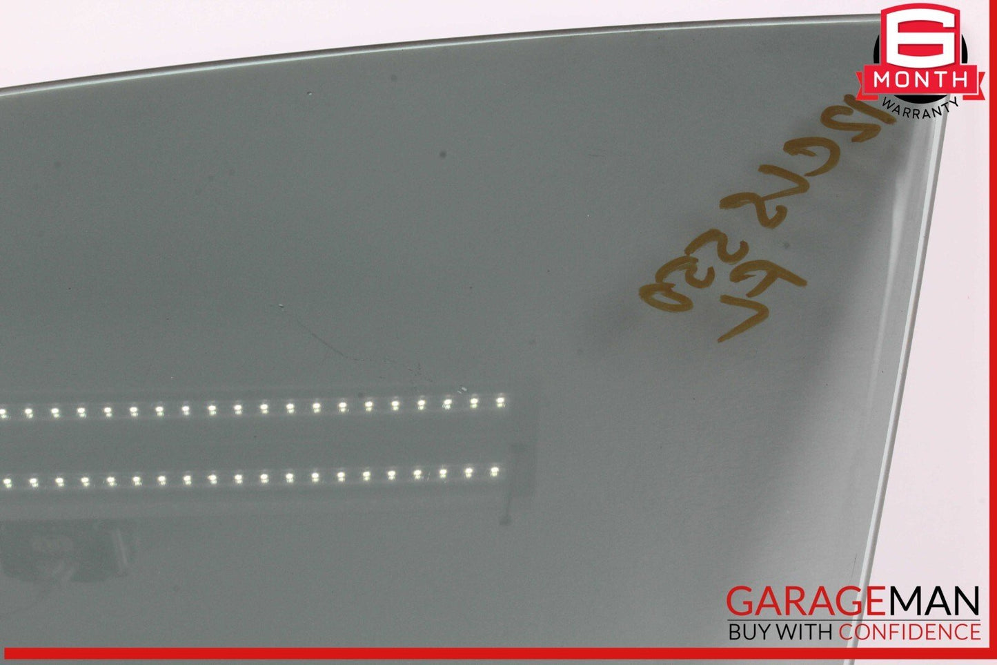 12-18 Mercedes W218 CLS550 CLS63 Front Left Driver Side Door Window Glass OEM