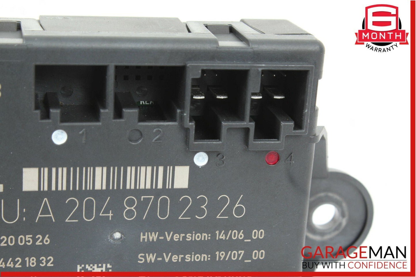 08-14 Mercedes W204 C300 Rear Left Driver Side Door Controller Module Unit OEM