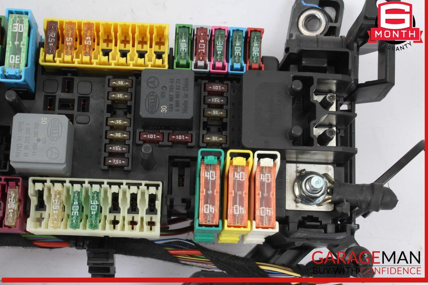 14-20 Mercedes W117 CLA250 GLA250 Front Interior Fuse Box Relay Unit Bracket OEM