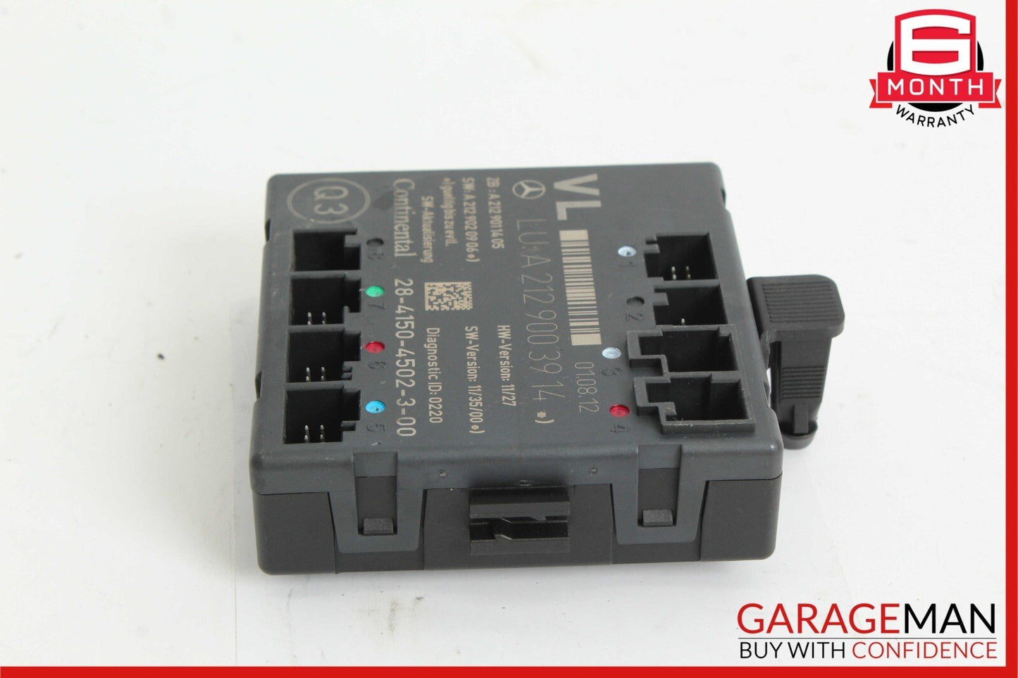 08-14 Mercedes W204 C250 C350 Front Left Side Door Control Module Unit OEM