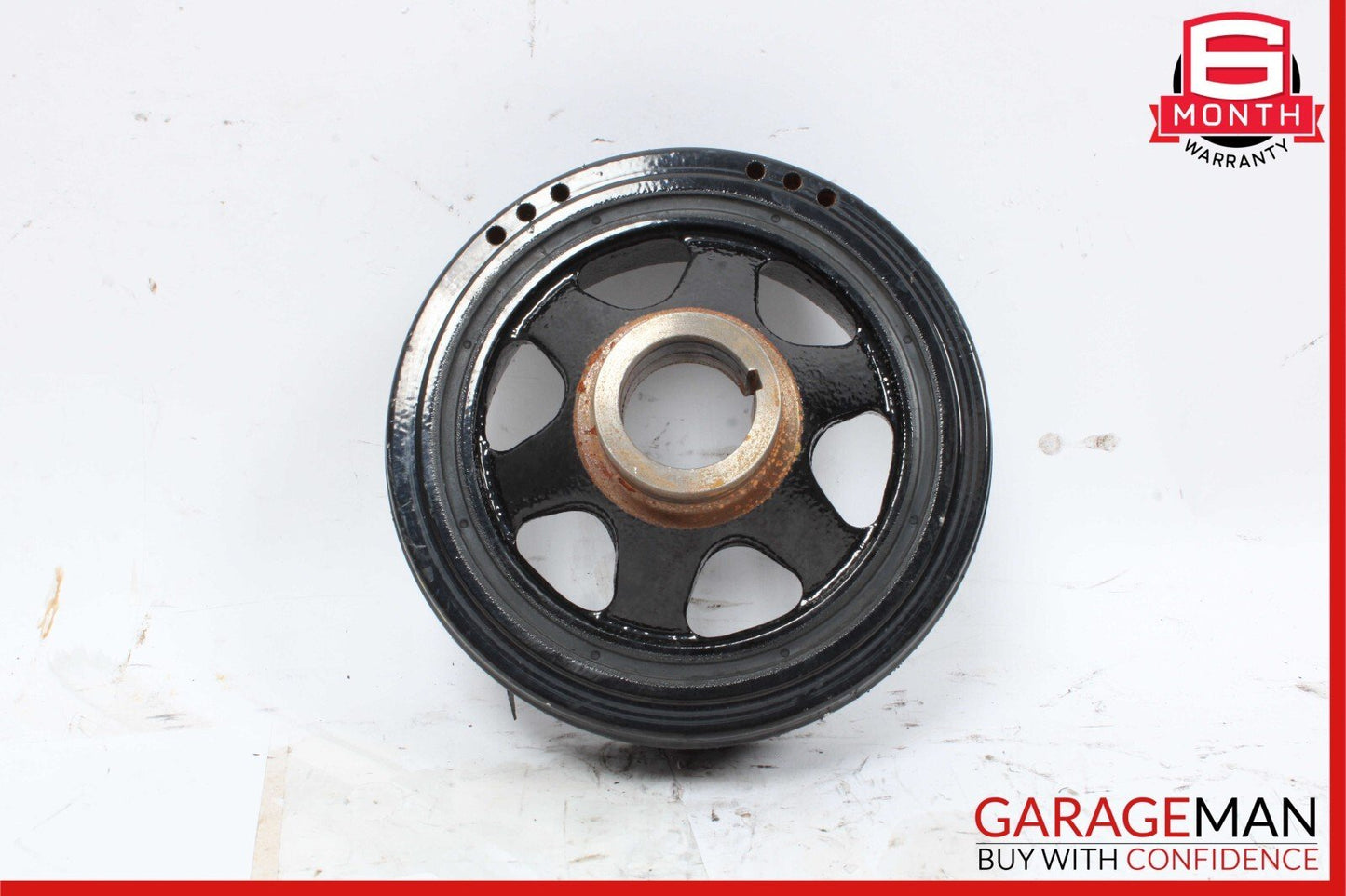 07-11 Mercedes R171 SLK300 Engine Motor Crankshaft Crank Shaft Pulley OEM