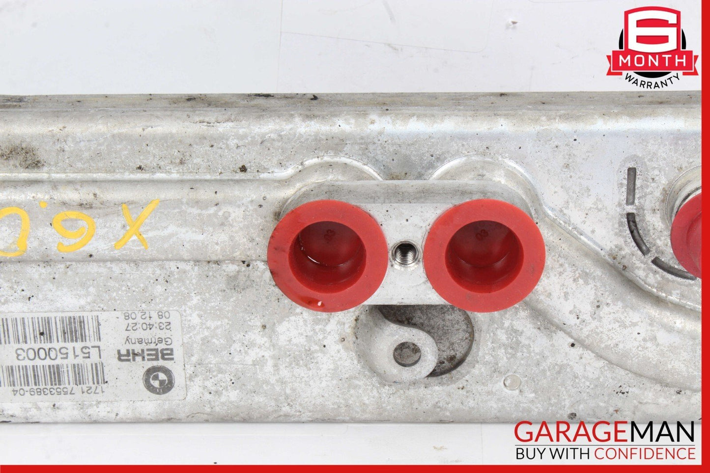 08-14 BMW E71 X6 X5 Transmission Oil Cooler Heat Exchanger 1721 7553389-04 OEM