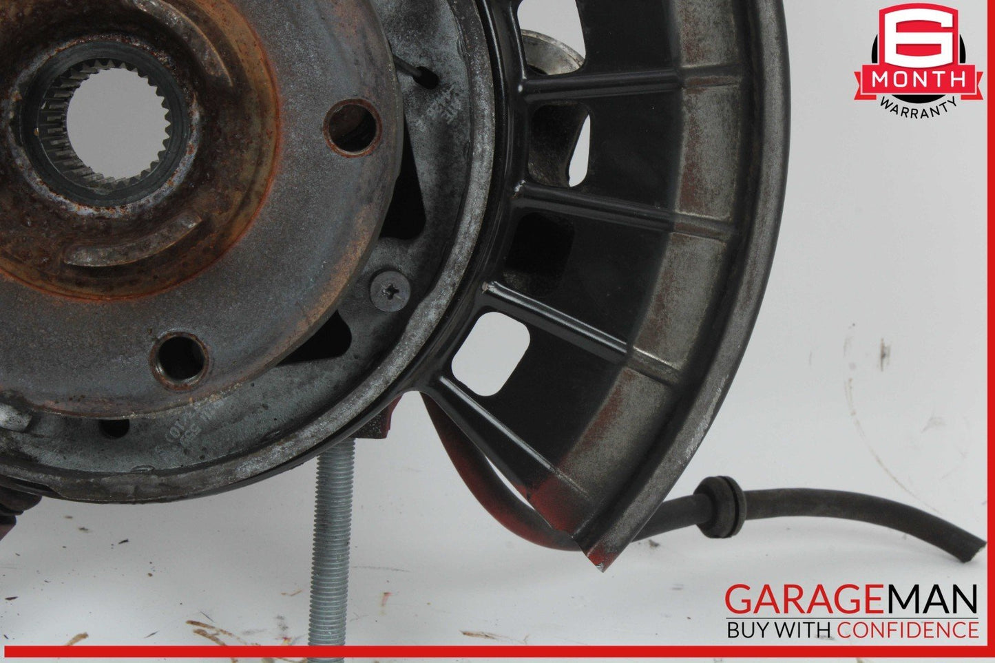 11-14 Porsche Cayenne 958 Rear Right Passenger Side Spindle Knuckle Wheel Hub
