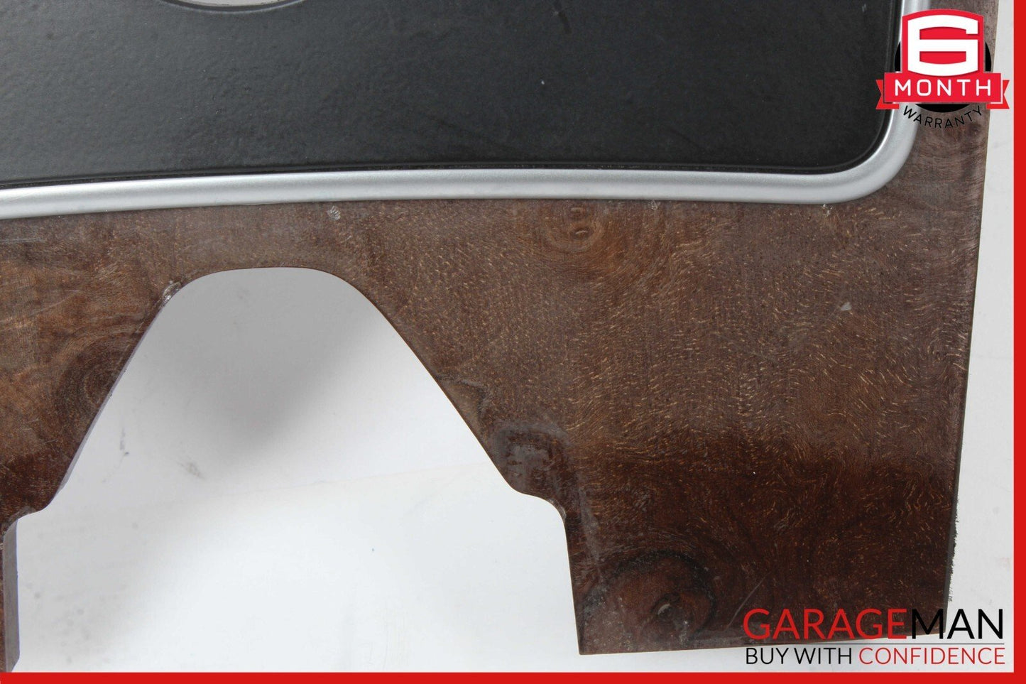 10-13 Mercedes W212 E350 E400 E550 Center Console Switch Trim Bezel Wood OEM