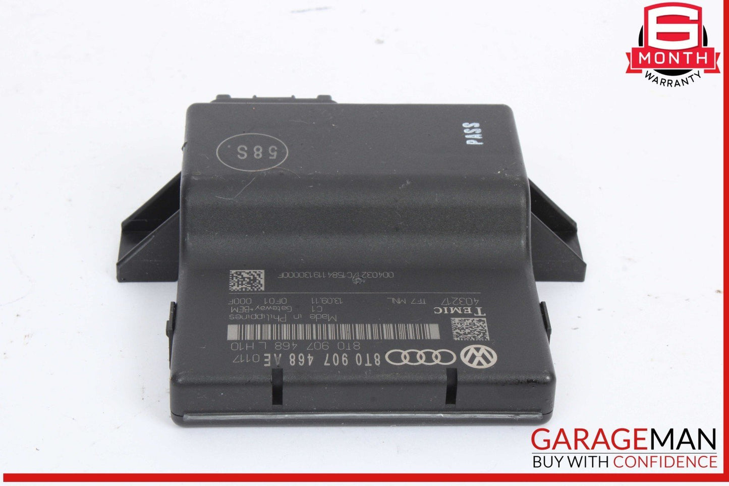 09-12 Audi S5 S4 A5 A4 Q5 Network Gateway Control Module Unit 8T0907468AE OEM