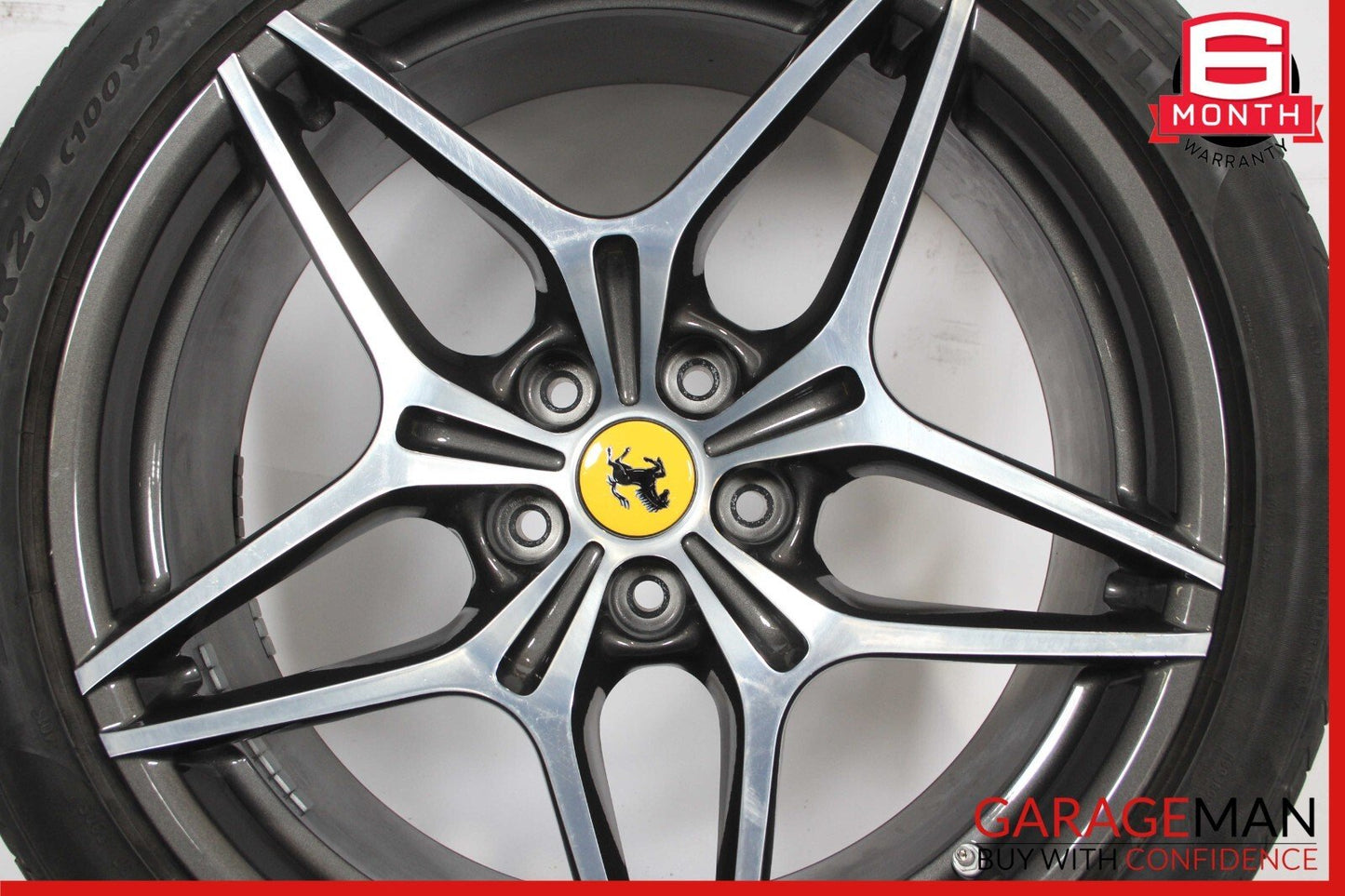 09-14 Ferrari California Rear Right / Left Wheel Tire Rim 10Jx20EH2 ET52.5