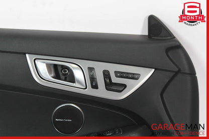 12-16 Mercedes R172 SLK350 SLK250 Front Left Interior Door Panel Assy Black