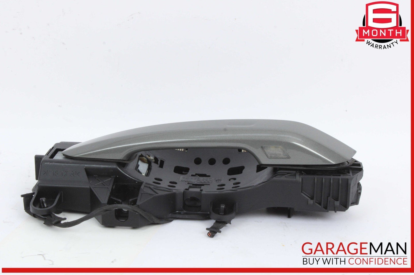 18-25 Audi Q5 SQ5 Rear Left Driver Side Exterior Door Handle Gray OEM