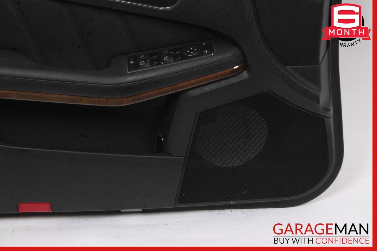 10-13 Mercedes W212 E550 E350 Front Left Interior Door Panel Trim Cover Black
