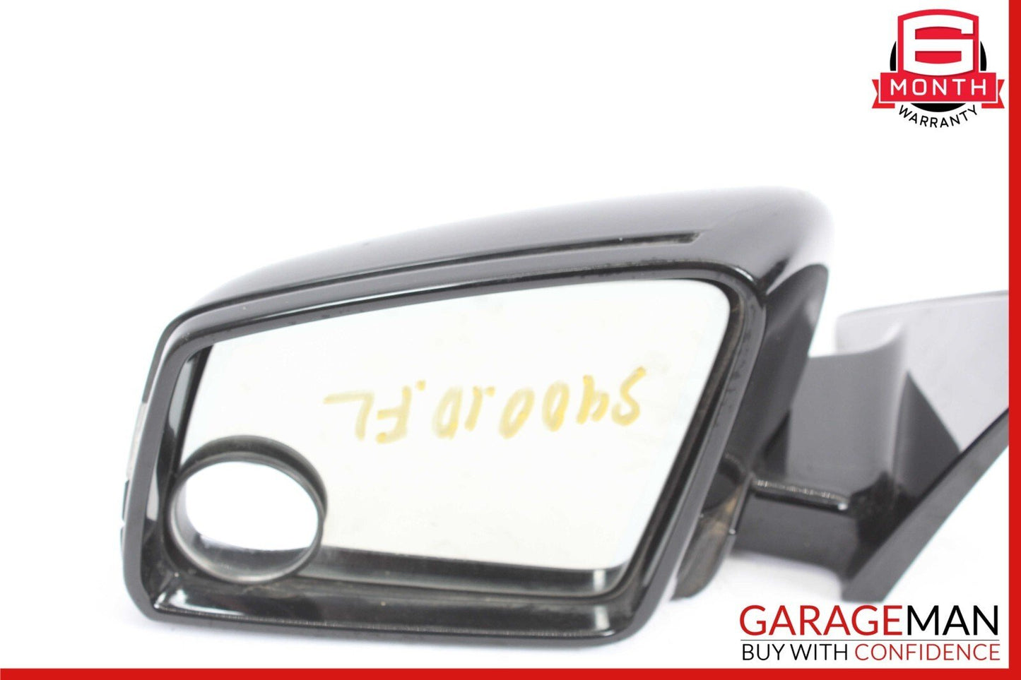 10-13 Mercedes W221 S400 S600 Front Left Side Mirror Door Rear View Black OEM