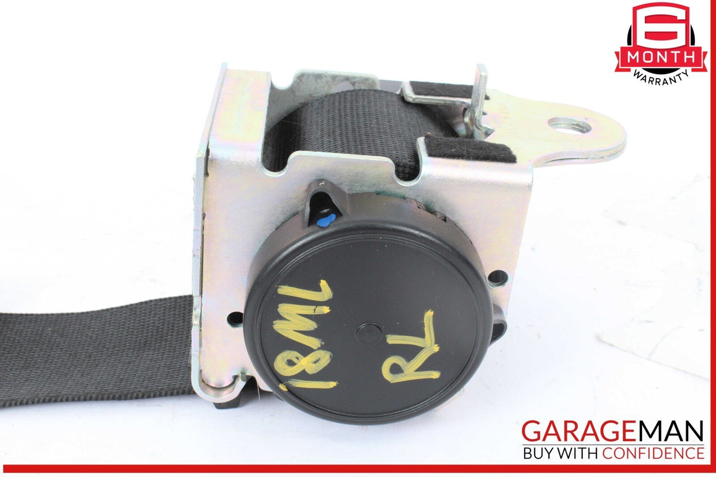 17-20 Maserati Levante S M161 Rear Left or Rear Right Side Seatbelt Black OEM