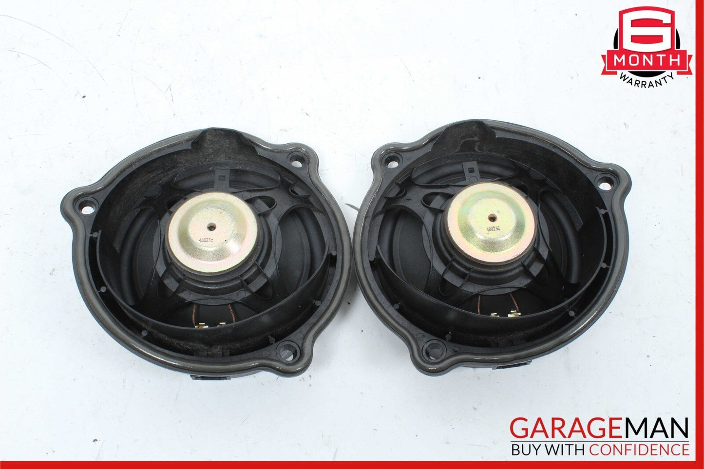 06-11 Mercedes W219 CLS500 Right & Left Side Door Sound Audio Speakers Set of 2