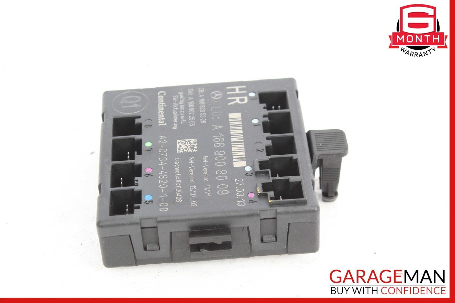 12-19 Mercedes X166 GL450 ML350 GLE350 Rear Right Side Door Control Module Unit