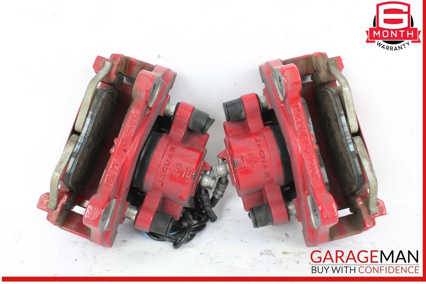 16-20 Jaguar XF Front Left and Front Right Side Brake Caliper Calipers Set of 2