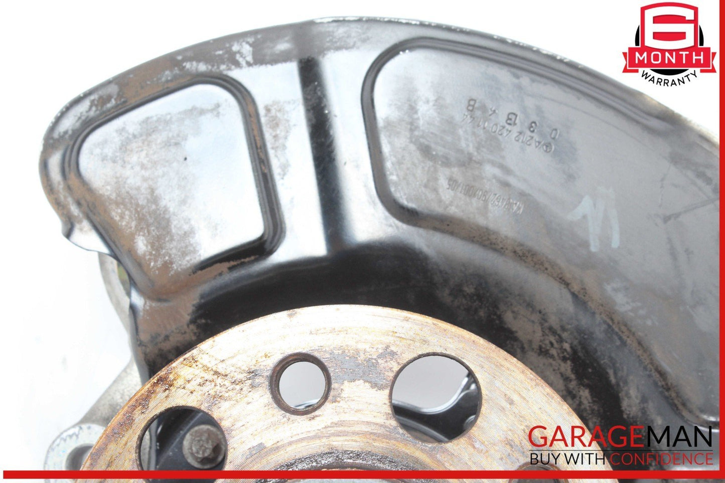 10-16 Mercedes W212 E350 Front Left Driver Side Spindle Knuckle Wheel Hub OEM