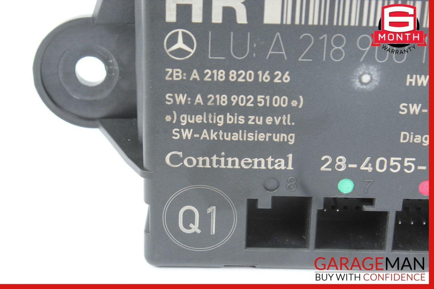 08-14 Mercedes W212 E350 C350 Rear Right Side Door Control Module 2189001501 OEM