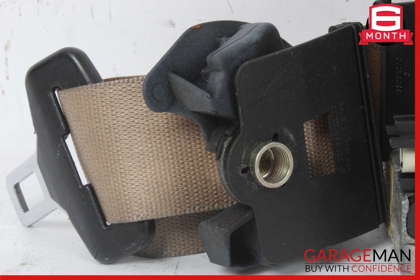 00-06 Mercedes W220 S500 S430 Front Right Seat Belt Seatbelt Retractor Brown OEM