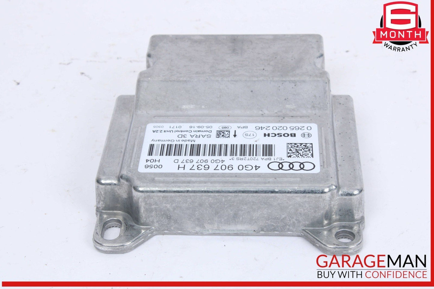12-18 Audi A7 A6 S6 S7 Yaw Rate Acceleration Control Module Unit 4G0907637H OEM