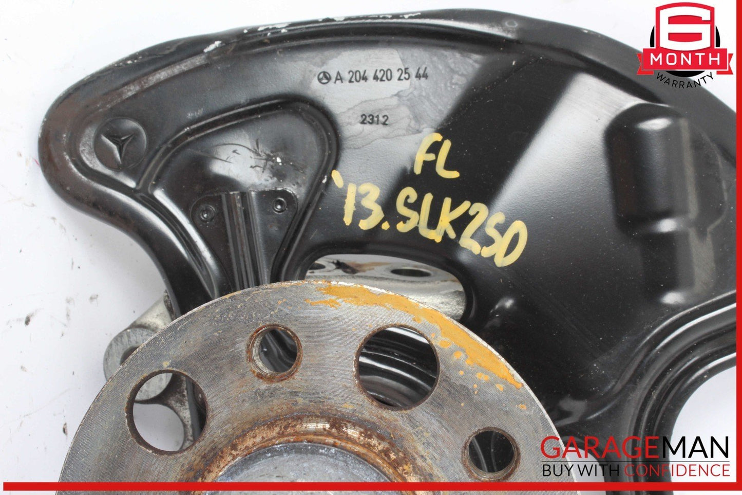 08-20 Mercedes R172 SLK250 E350 Front Left Wheel Spindle Knuckle Hub Bearing OEM
