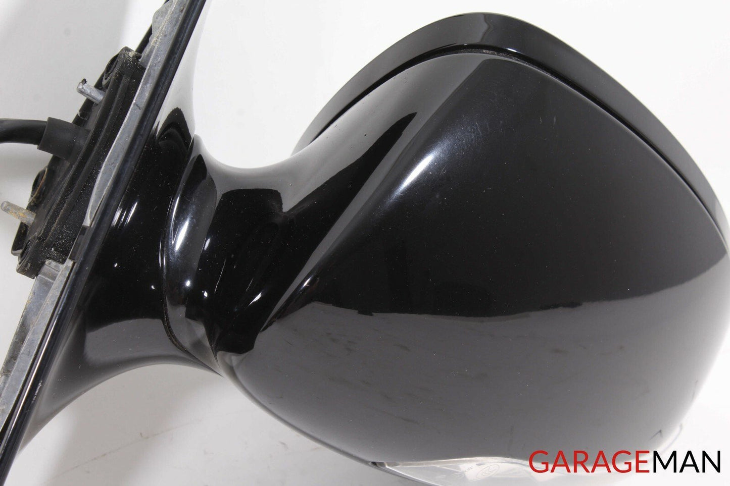 07-09 Mercedes W221 S550 S600 Front Left Driver Side Mirror Door Rear View Black