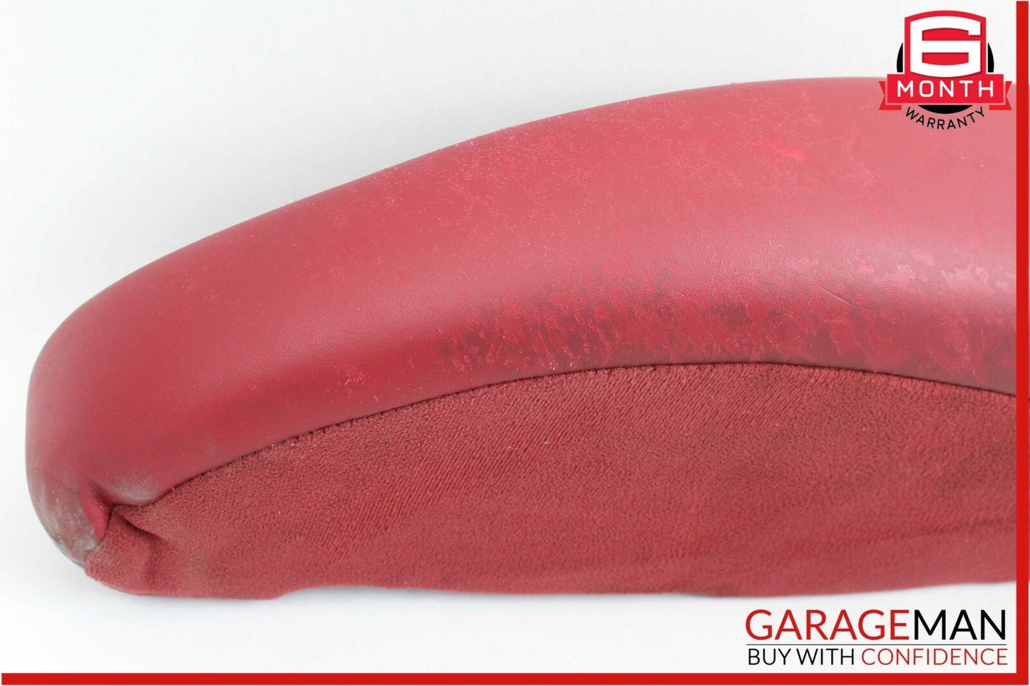 14-18 Maserati Quattroporte Rear Right Side Seat Bolster Cushion Pad Cover Red
