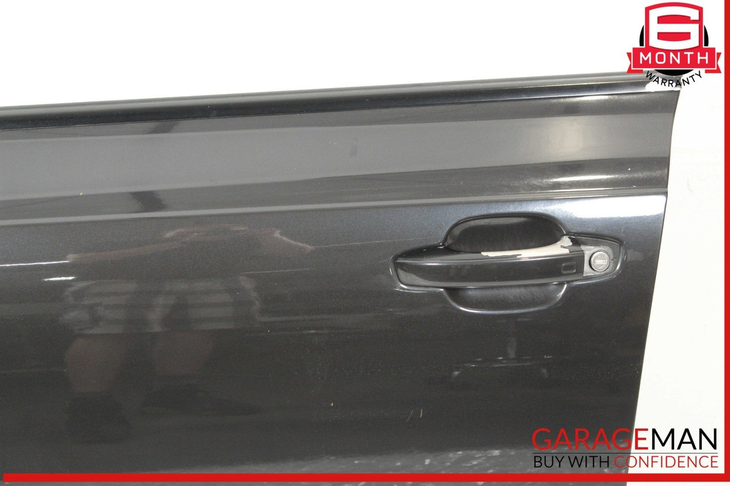 12-18 Audi A7 RS7 S7 Front Left Driver Side Door Shell Panel Black OEM