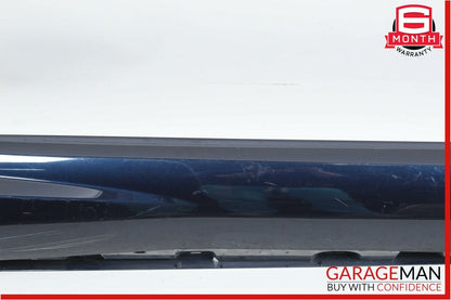 12-16 Mercedes R172 SLK350 AMG Sport Right Side Rocker Skirt Molding Panel Blue