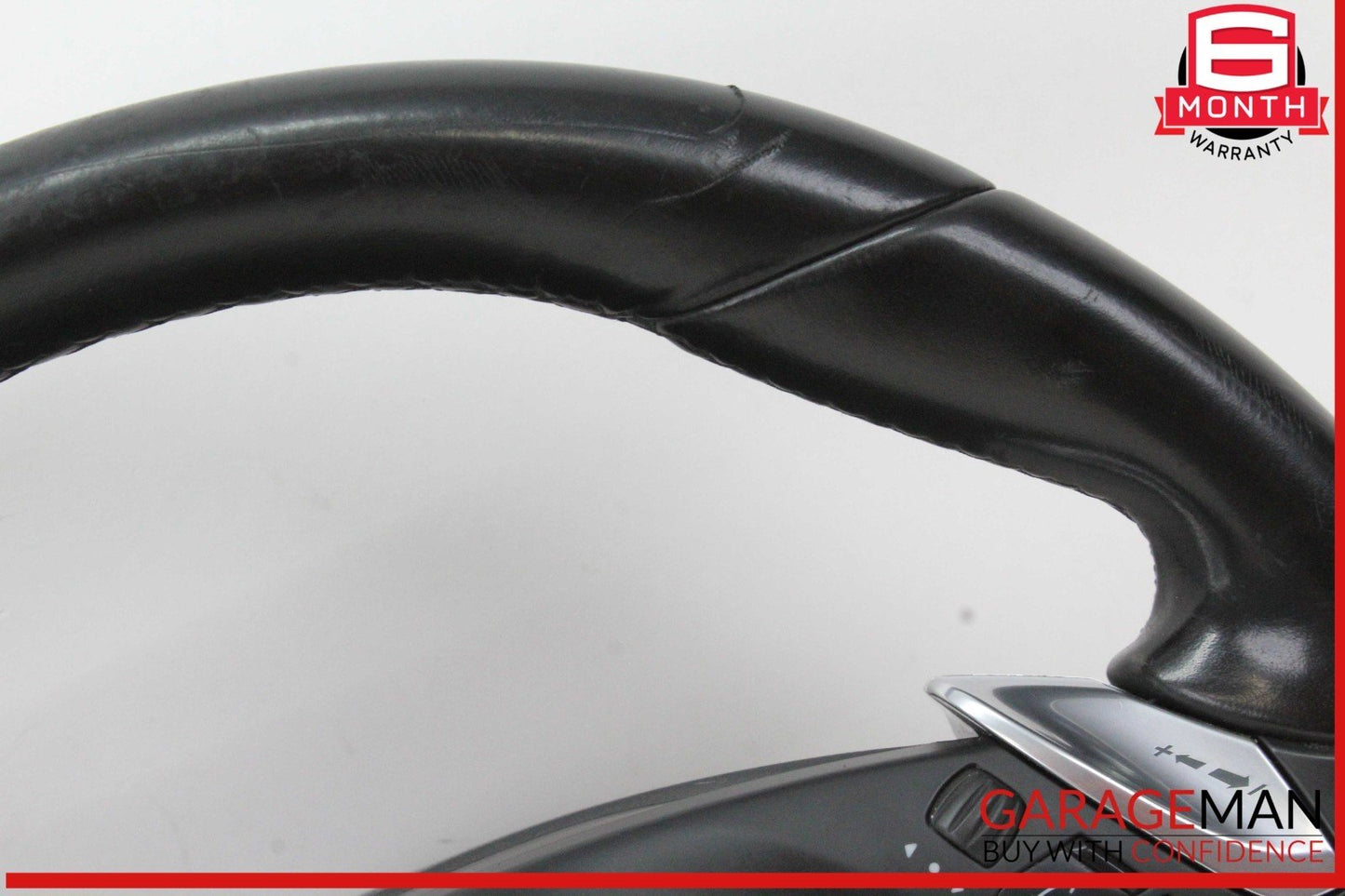 11-14 Porsche Panamera 970 Front Left Side Steering Wheel w/ Paddle Shifters OEM