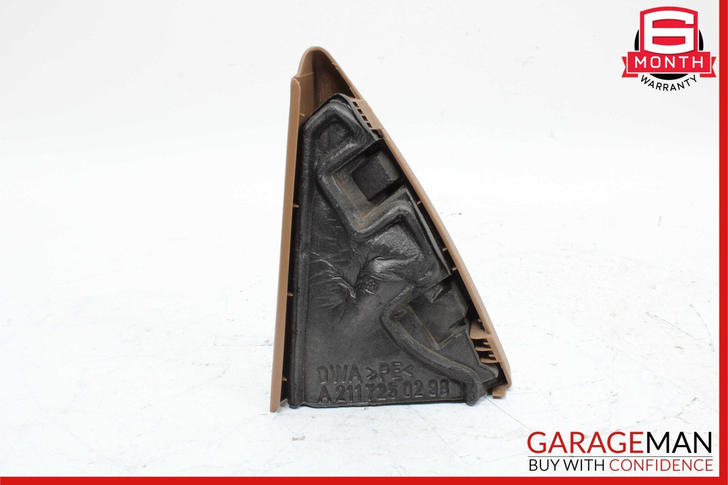 03-09 Mercedes W211 E550 E55 AMG Front Right Side Tweeter Speaker Cover Brown