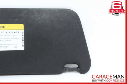 08-14 Mercedes W204 C250 C300 C63 Front Left Sun Visor Sunvisor Shade Black