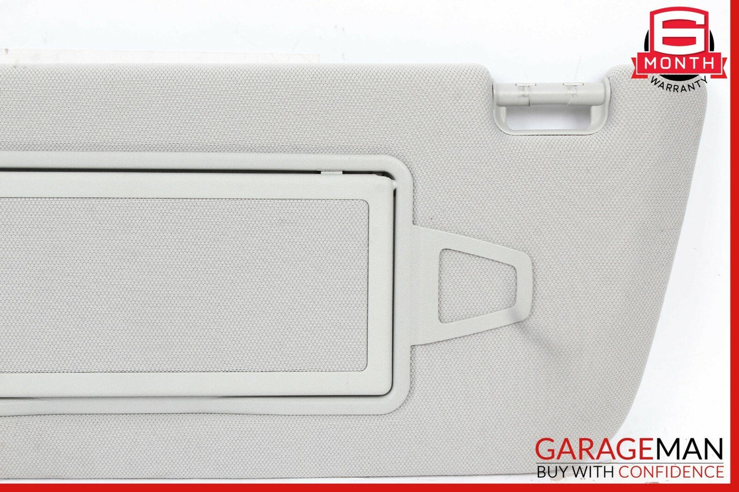 07-13 Mercedes W221 S400 Sun Visor Sunvisor Shade Cover Right Driver Side Gray