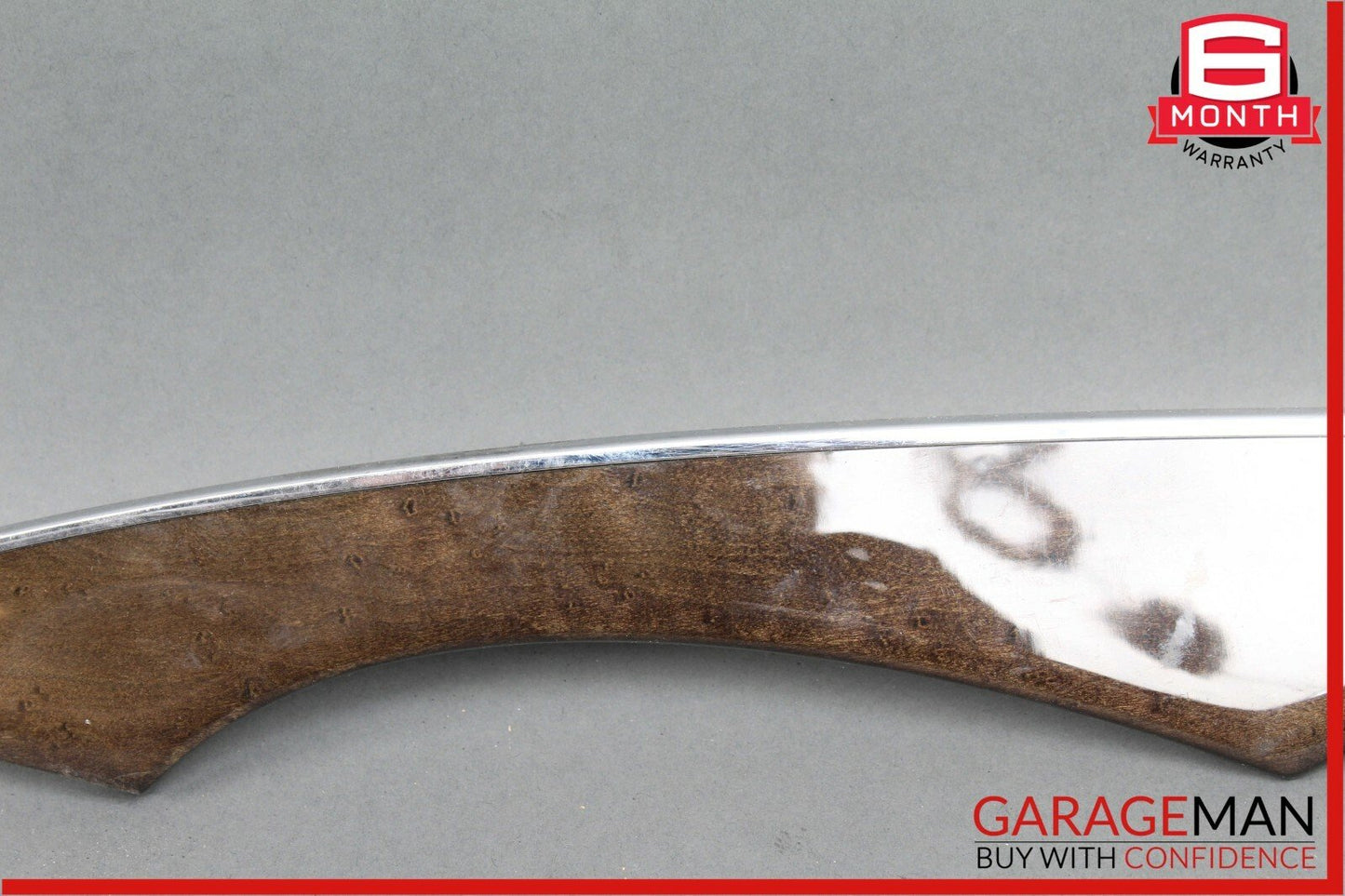 03-09 Mercedes W211 E63 Rear Left Door Trim Bezel Wood OEM