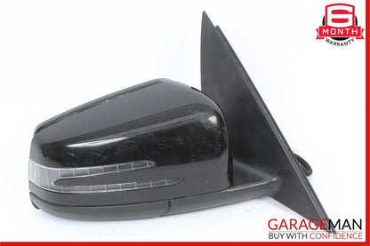 12-15 Mercedes W204 C250 C300 Front Right Side Mirror Door Rear View Black OEM